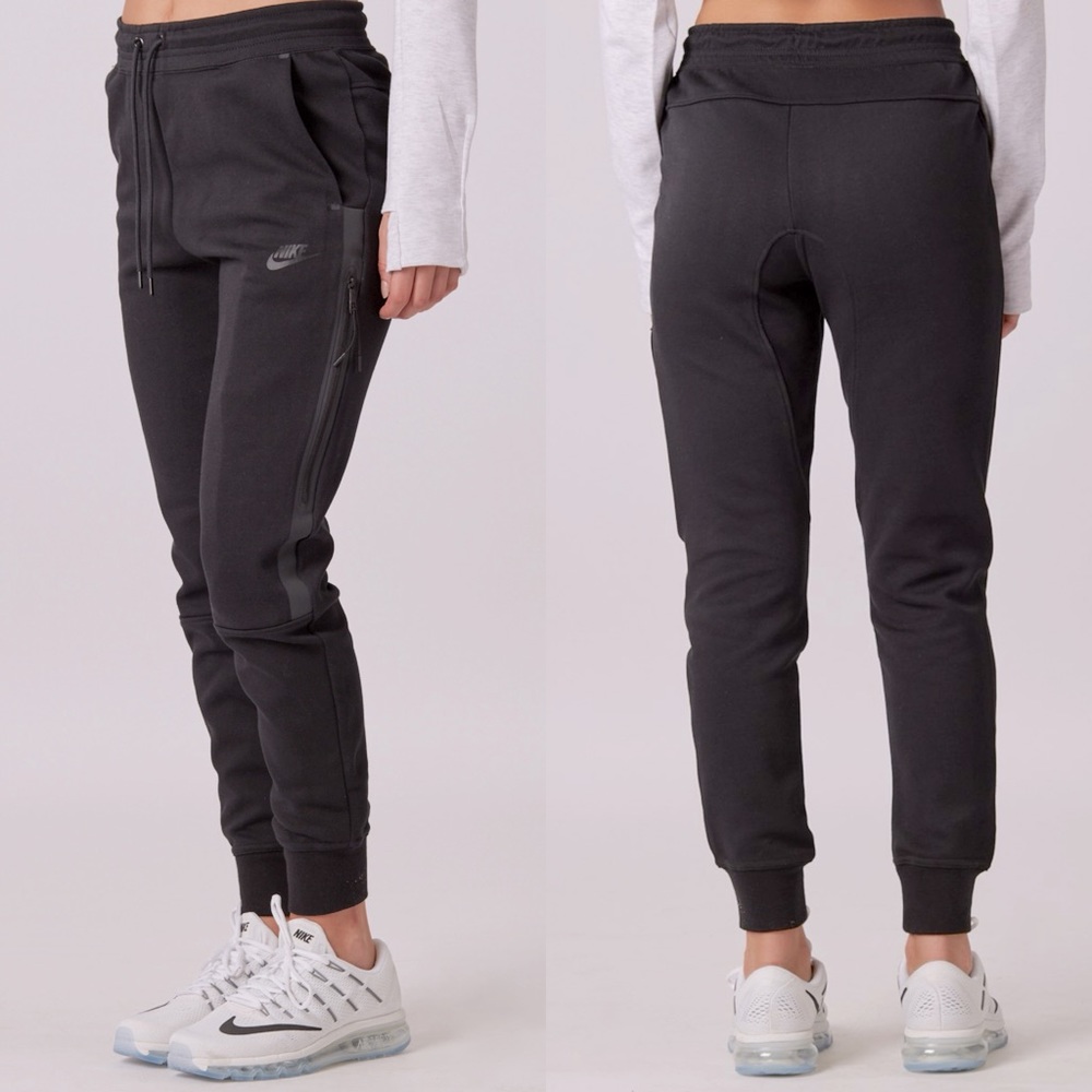 Nike Sweatpants Sportswear Tech Fleece Pants Black Size S NEW